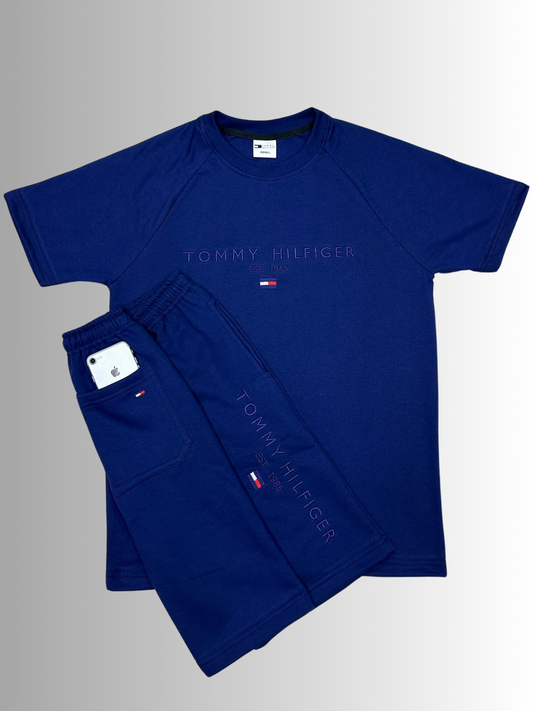 Conjunto Short y polera Tommy